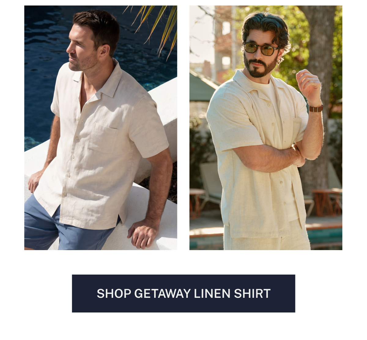 SHOP GETAWAY LINEN SHIRT