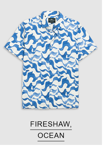 Shop Fireshaw Shirt, Ocean online and instore at Rodd & Gunn