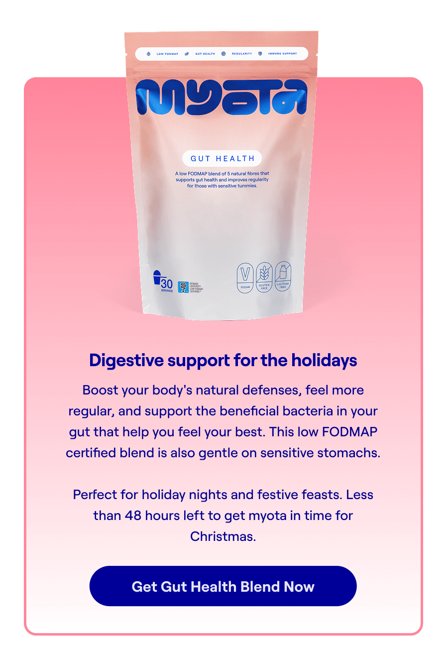 Digestive support for the holidays
