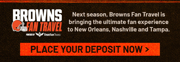 Browns Fan Travel presented by TrueFan Travel