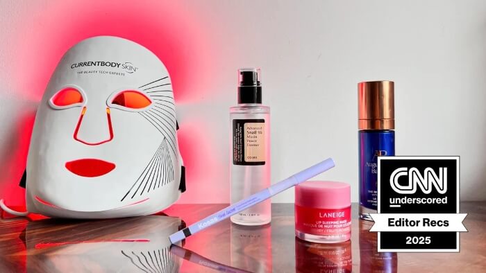 Variety of beauty products