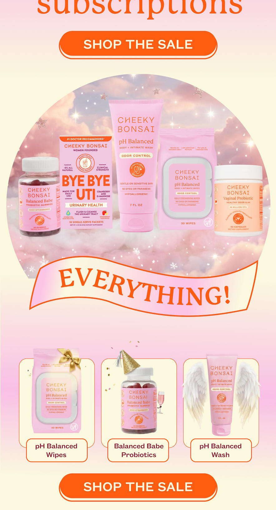 Celebrate 2026 with better vaginal health and take 15% off everything—including subscriptions!