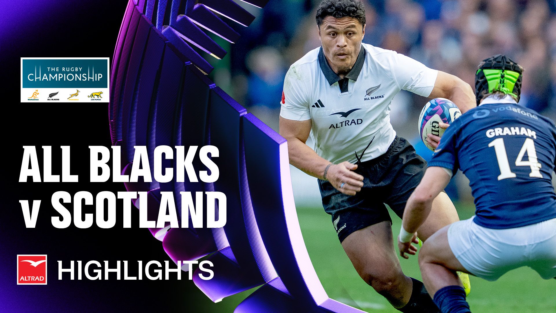 All Blacks v Scotland Highlights