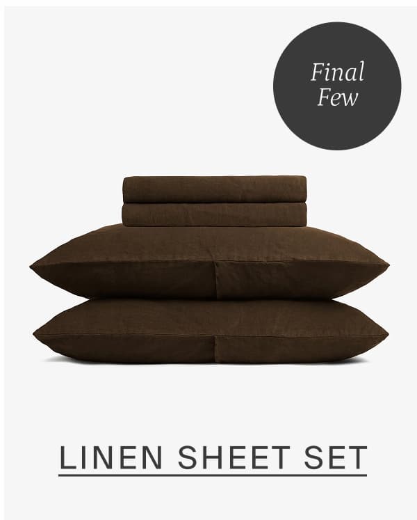 Linen sheet set. Final few.