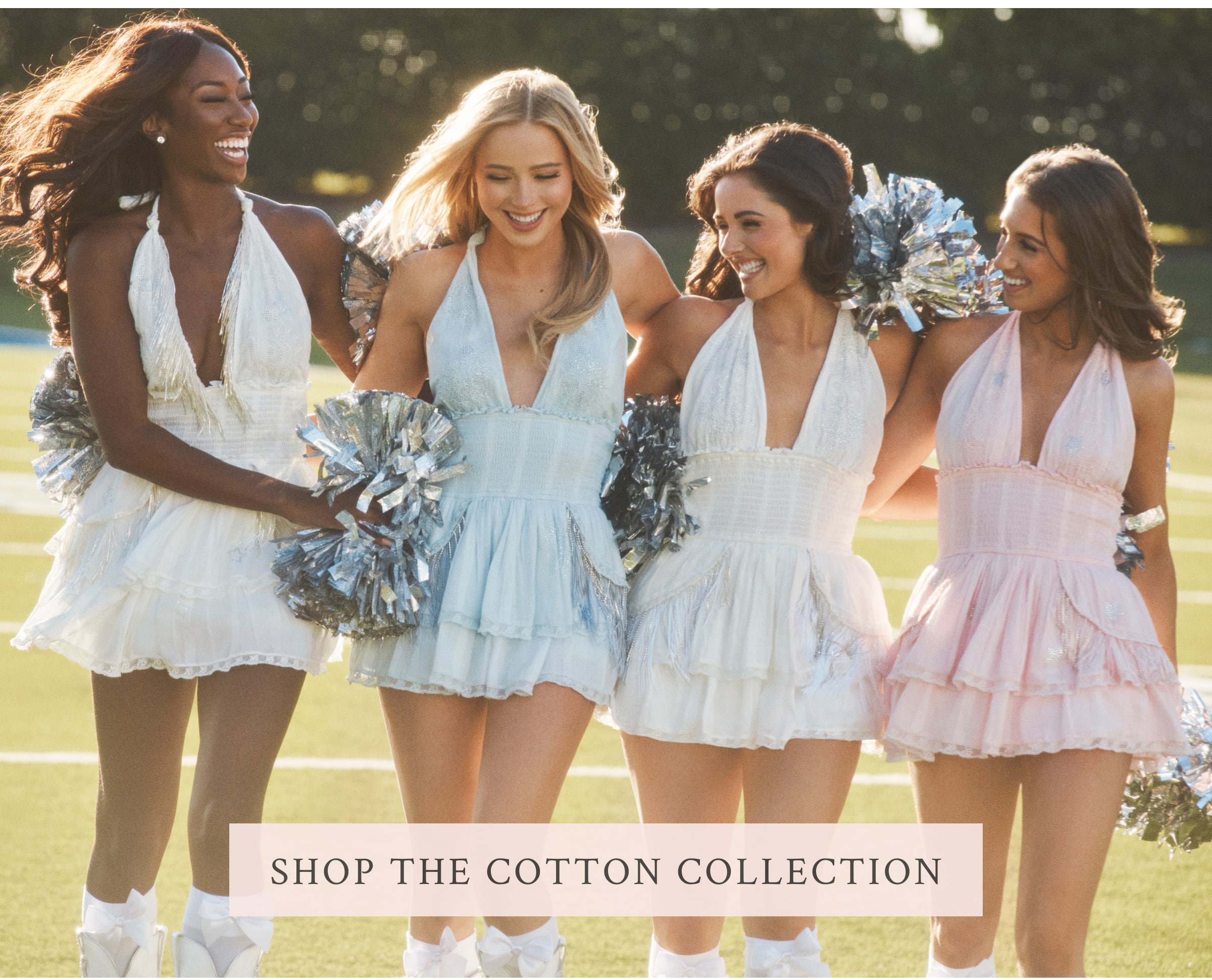 <SHOP THE COTTON COLLECTION>