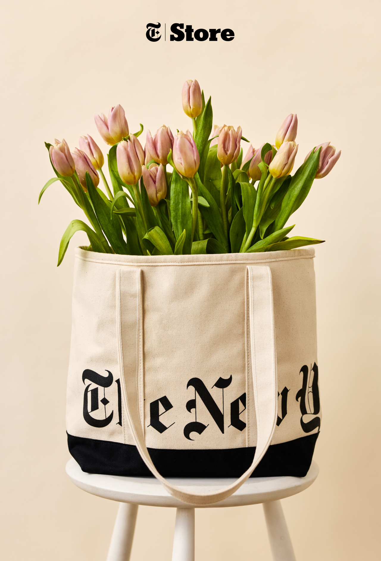 Wraparound Logo Zip-Top Canvas Tote