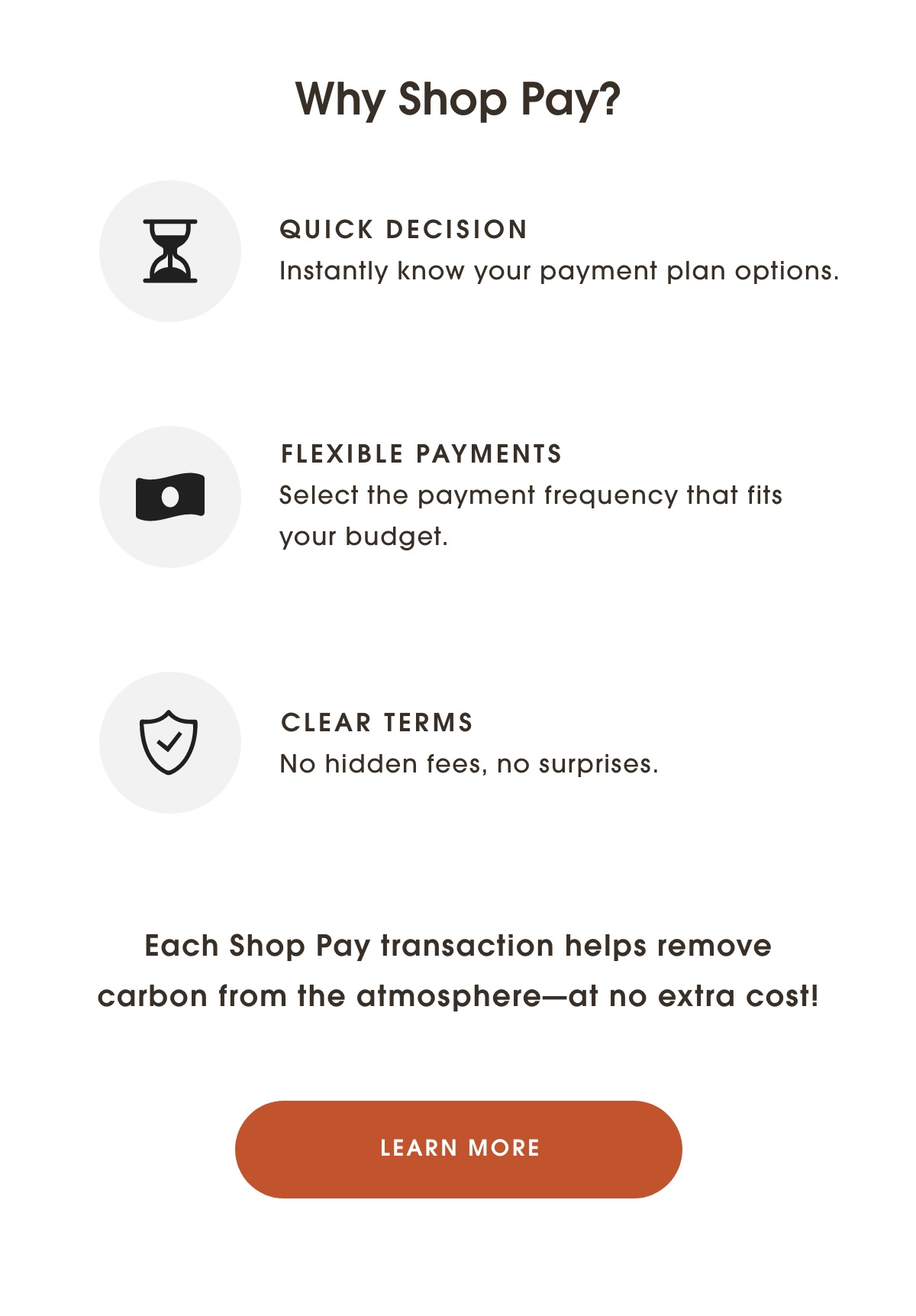 Shop Pay Perks