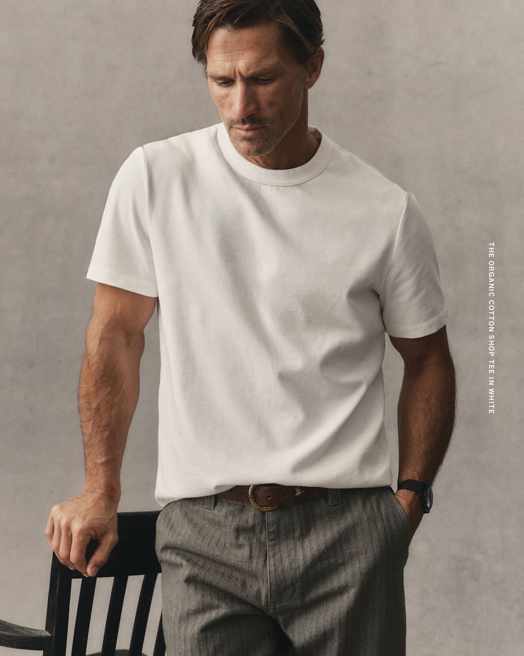The Organic Cotton Shop Tee in White