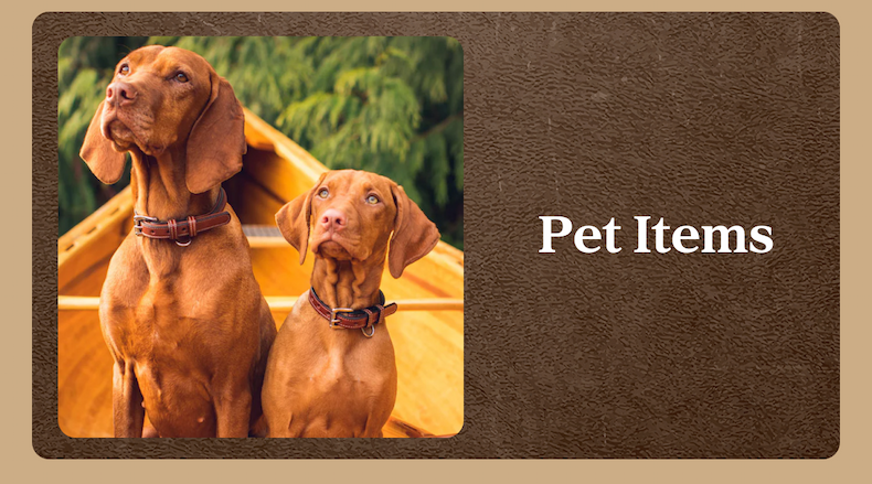 Pet Items