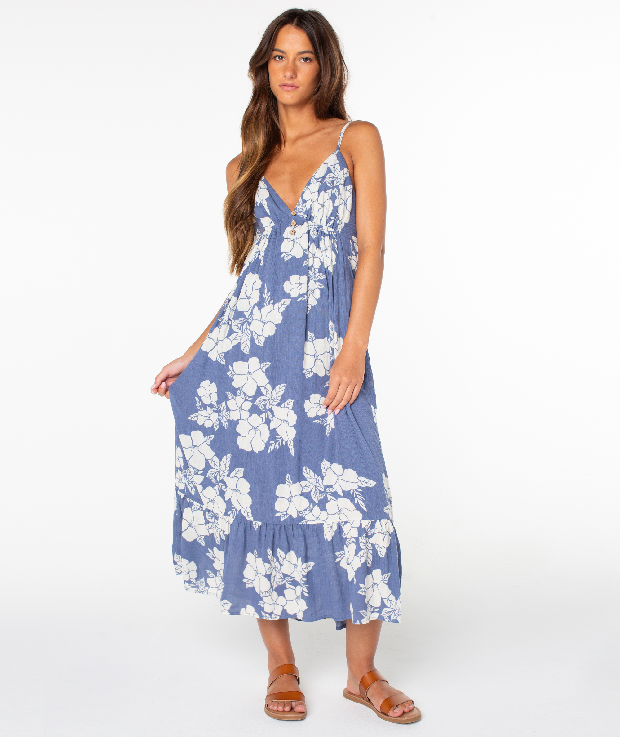 Image of Warm Rays Midi Dress