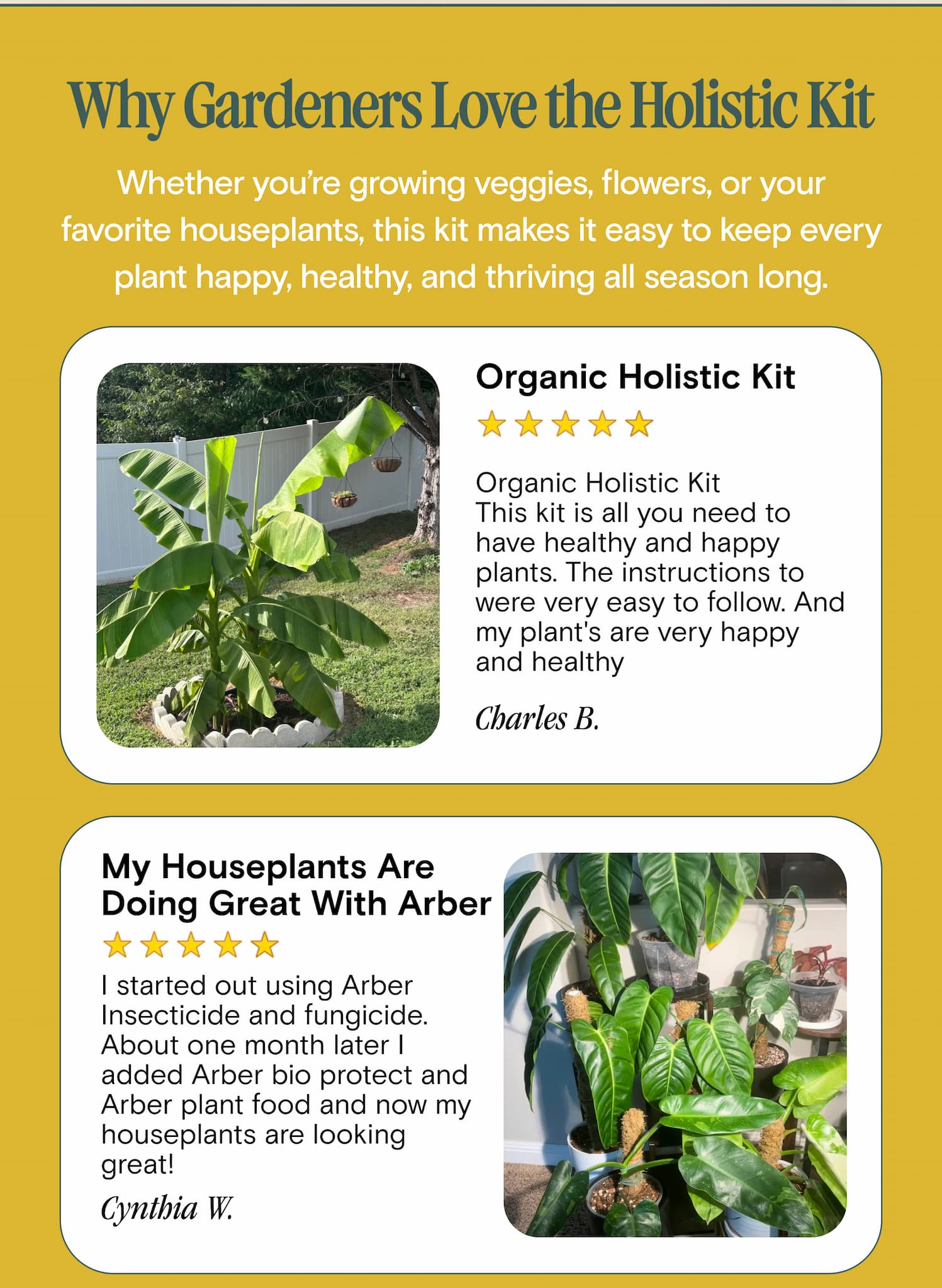 Why Gardeners Love the Holistic Kit Whether you’re growing veggies, flowers, or your favorite houseplants, this kit makes it easy to keep every plant happy, healthy, and thriving all season long.