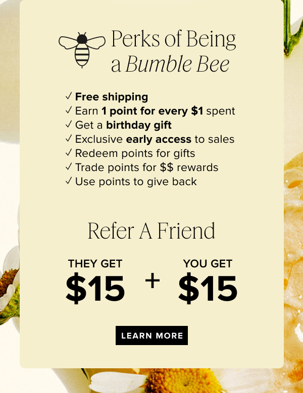 Perks of Being a Bumble Bee