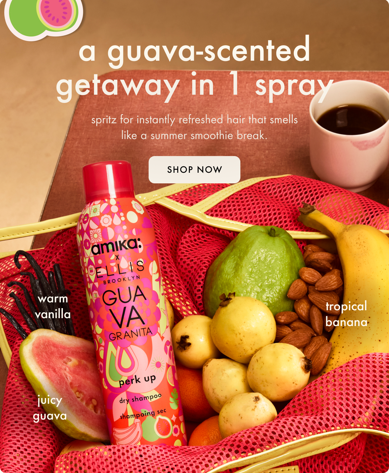 perk up guava granita dry shampoo ingredients