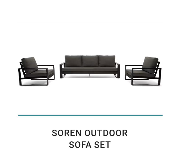 SOREN OUTDOOR SOFA SET