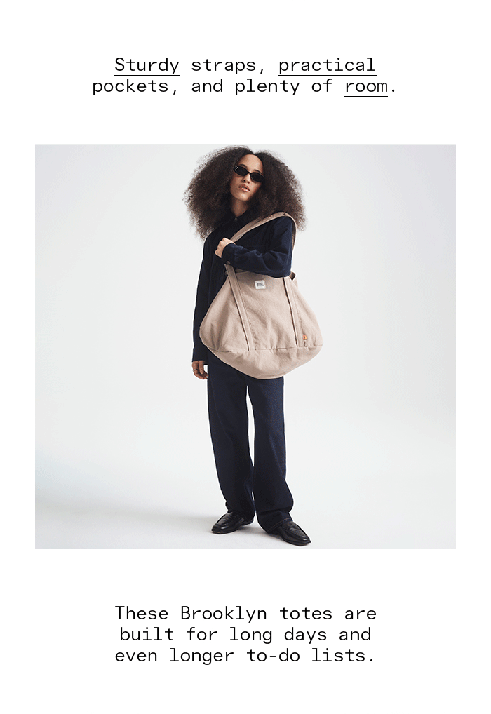 Sturdy straps, practical pockets, and plenty of room.