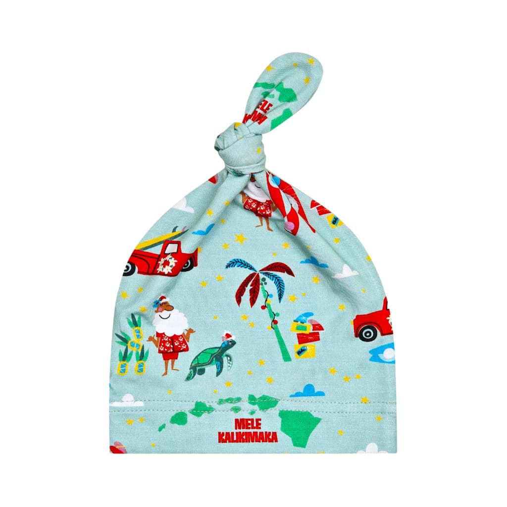 Image of Surfing In An Island Wonderland Bamboo Knotted Hat