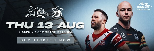 Secure your tickets to Panthers v Roosters