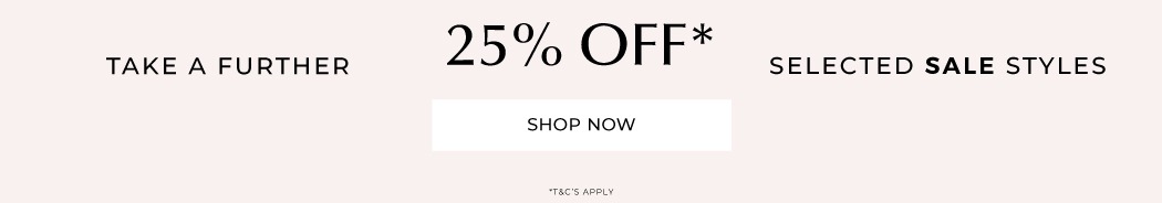 30 % off selected styles