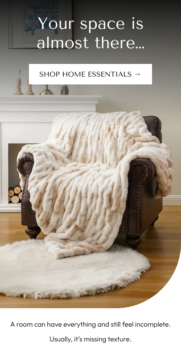 A room can have everything and still feel incomplete. Usually, it’s missing texture.