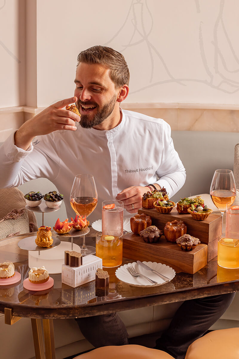 Thibault Hauchard and his new Afternoon Tea in The Painter's Room