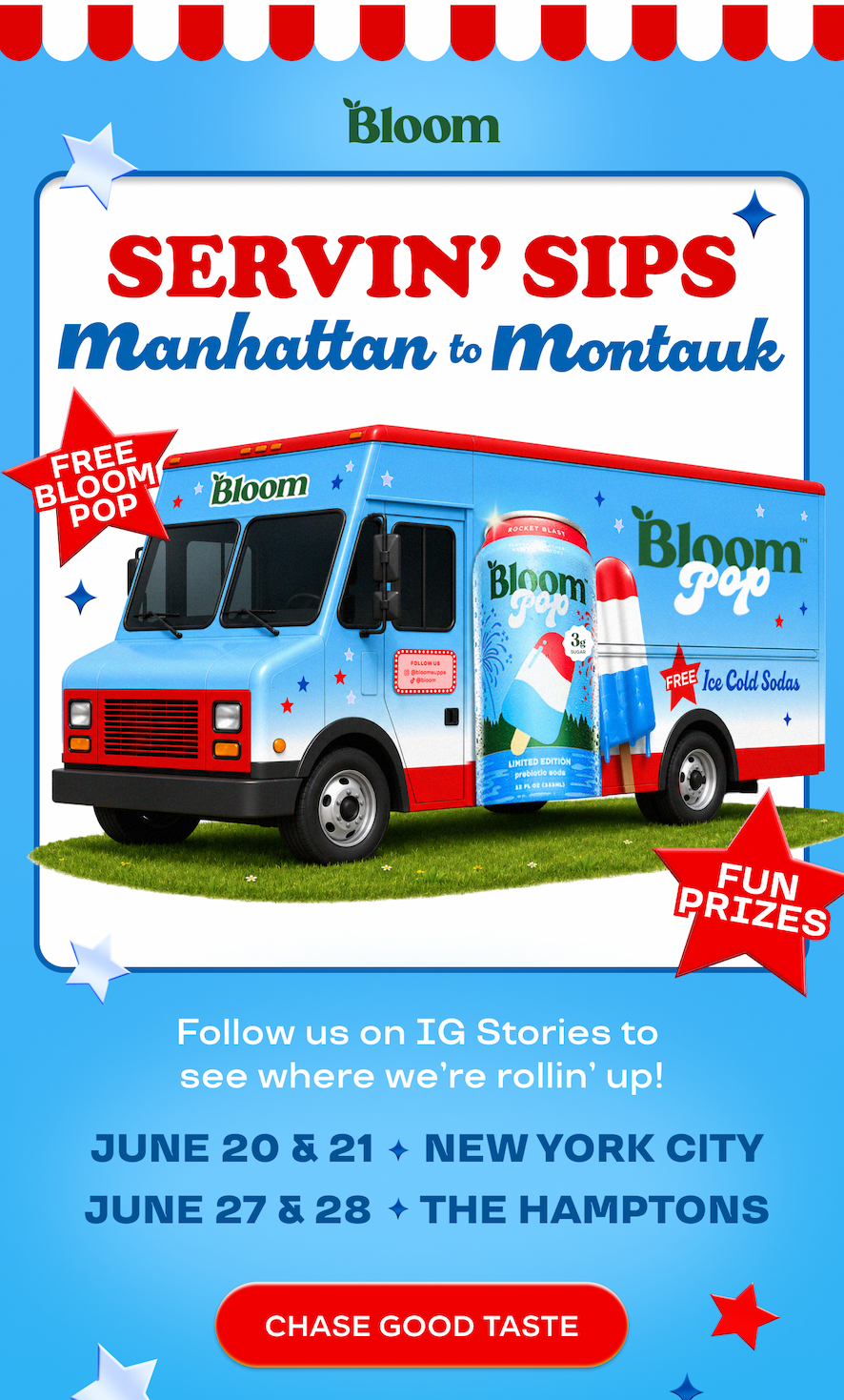 Servin Sips from Manhattan to Montauk!