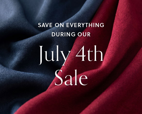 Save on everything during our July 4th Sale - Shop Now