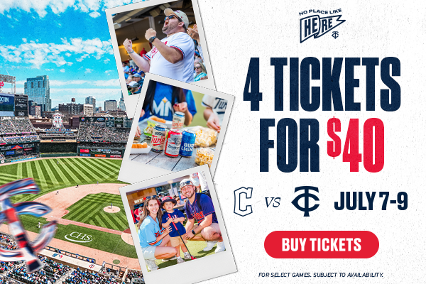 Get 4 tickets for $40 to the Guardians series on July 7-9! Buy Tickets