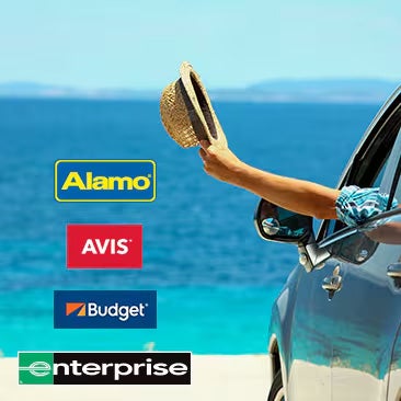 Exclusive Member Rates on Rental Cars. Book now, Pay Later. Additional Driver Fee Waived.