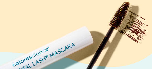 Wand outside of container with swatch