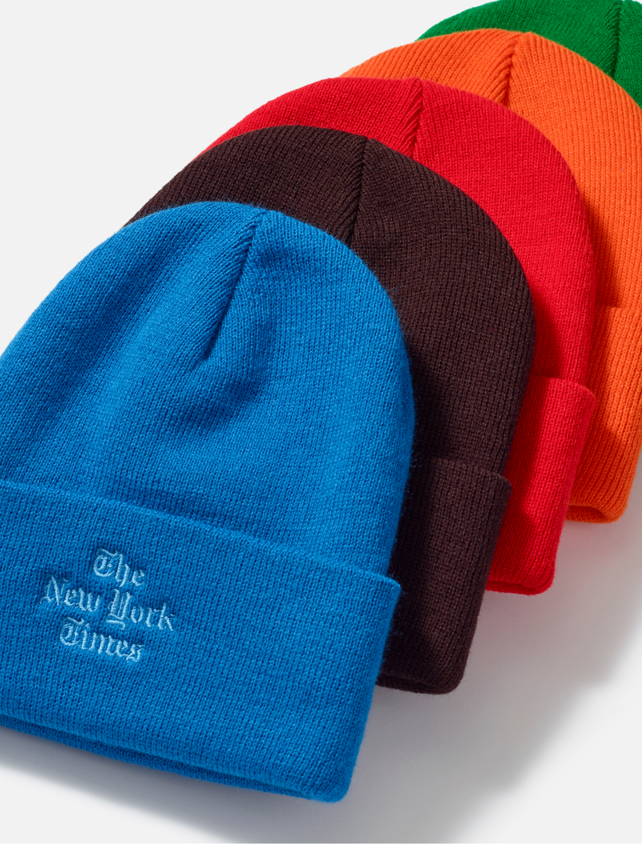 Stacked Logo Beanies