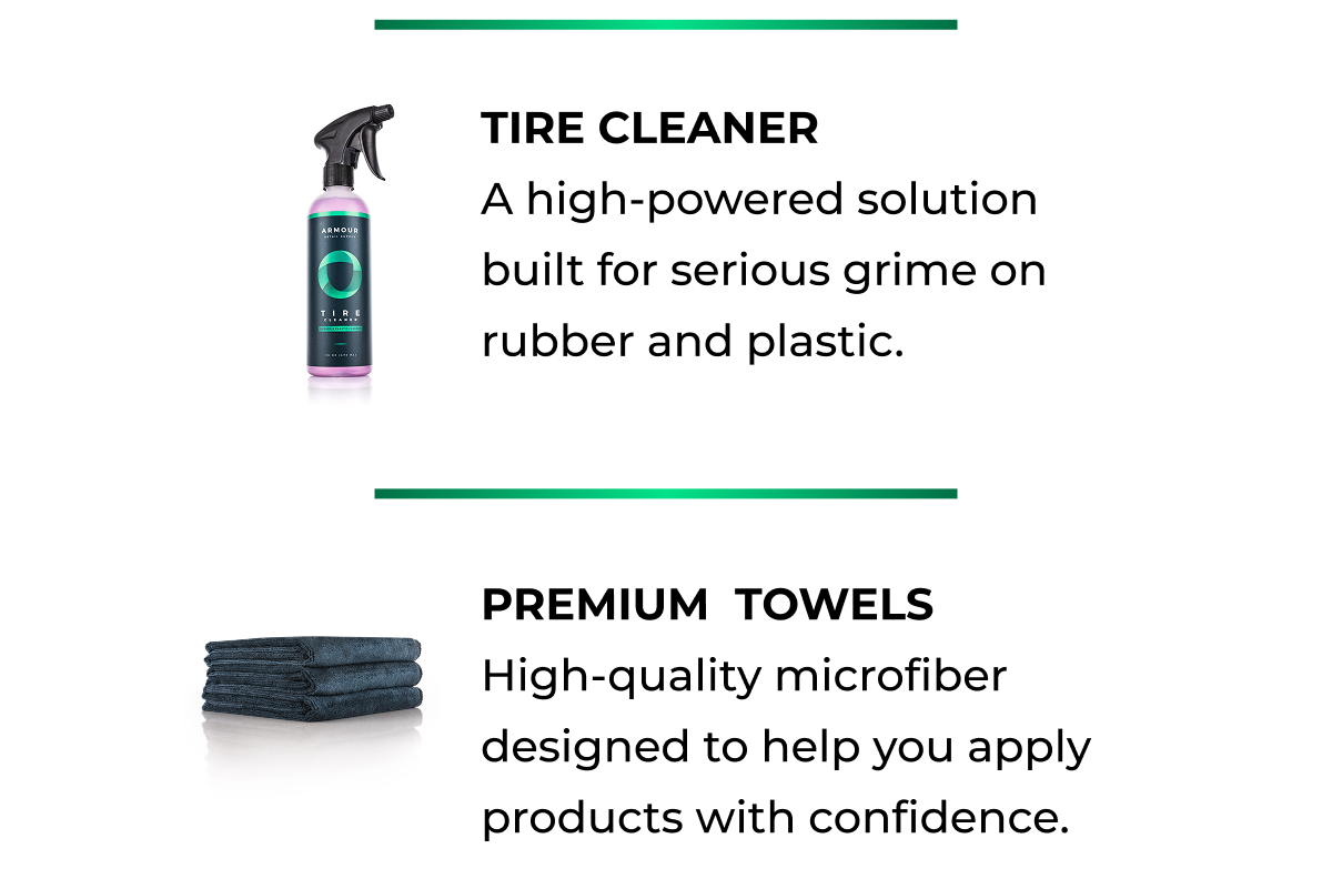 Tire Cleaner | Premium Towels