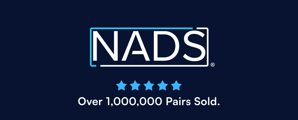 NADS.  Over 1,000,000 Pairs Sold.