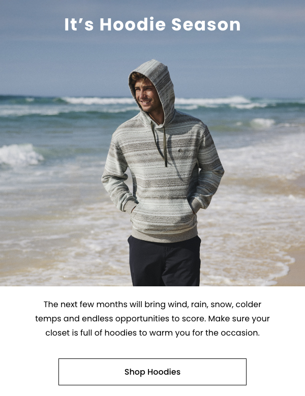 It's Hoodie Season