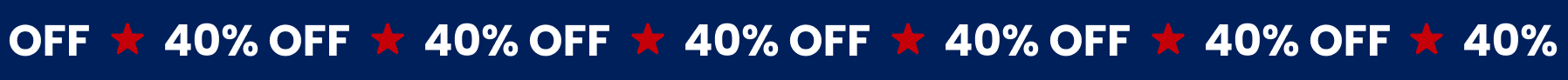 40% Off
