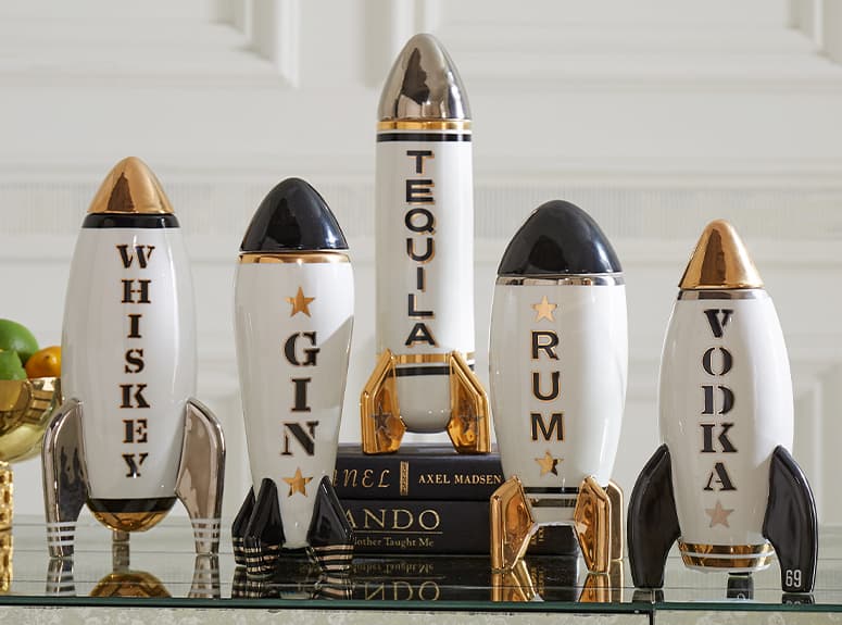 Rocket Decanters