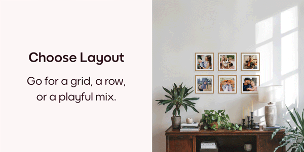 [MIXTILES] make your space feel effortlessly put together with Mixtiles. | ORDER NOW