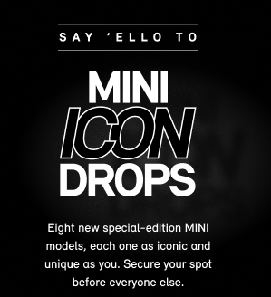 Say'ello to MINI ICON DROPS