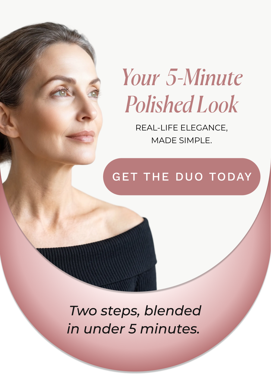 Your 5-Minute Polished Look. >> GET THE DUO TODAY<<