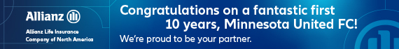 Allianz Life | Congratulations on a fantastic first 10 years, MNUFC
