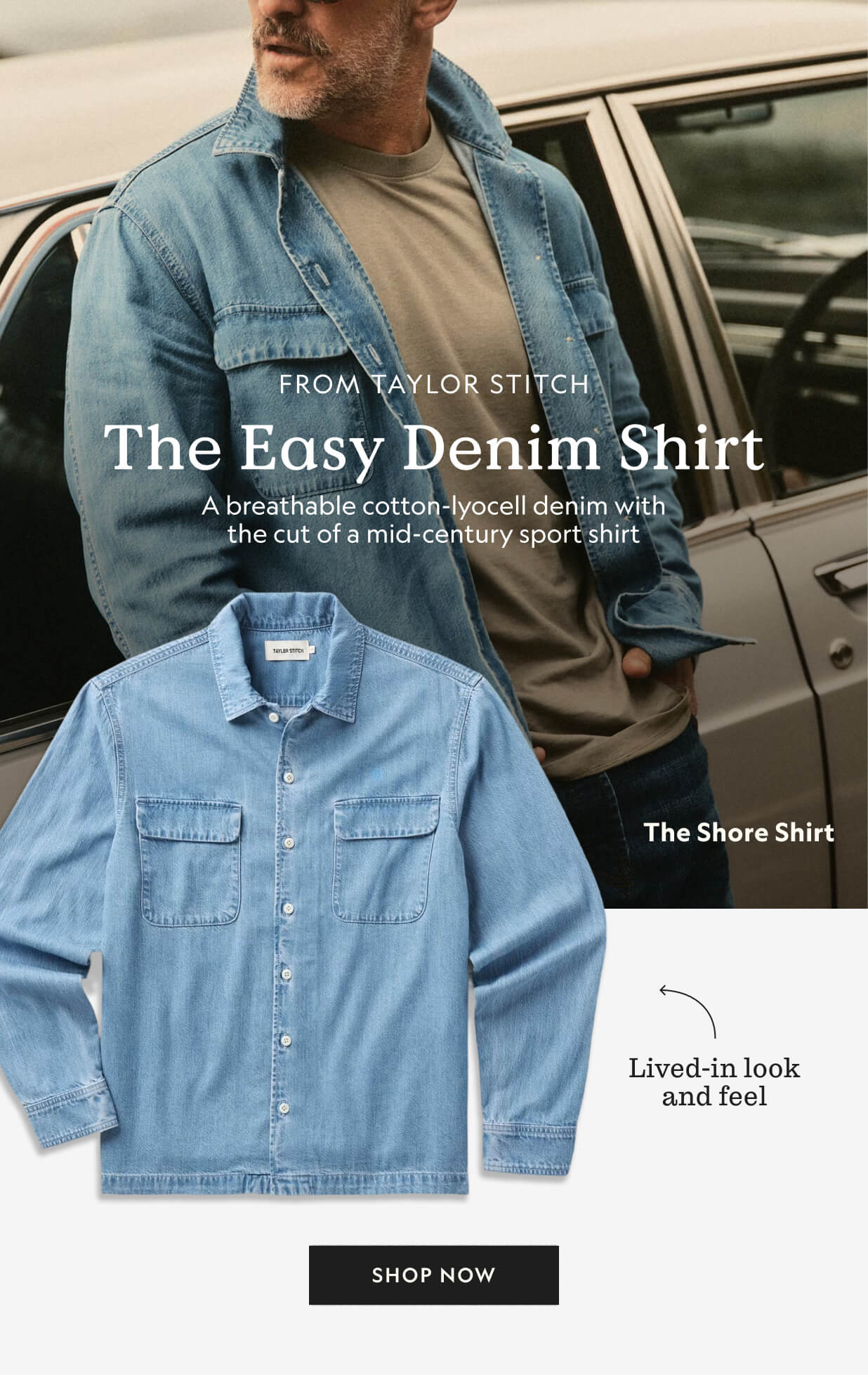 The Easy Denim Shirt