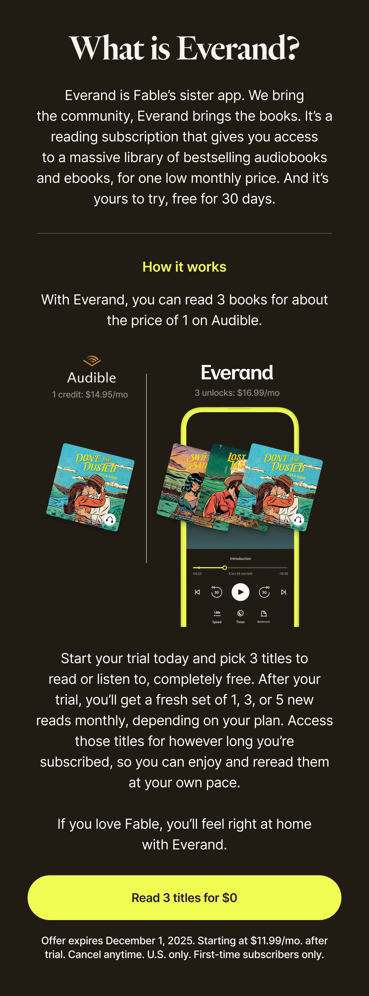 What is Everand?