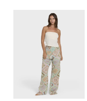 New Waves 2 Printed Pants
