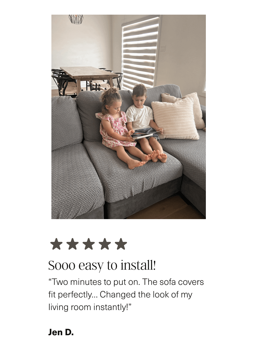 Sooo easy to install!