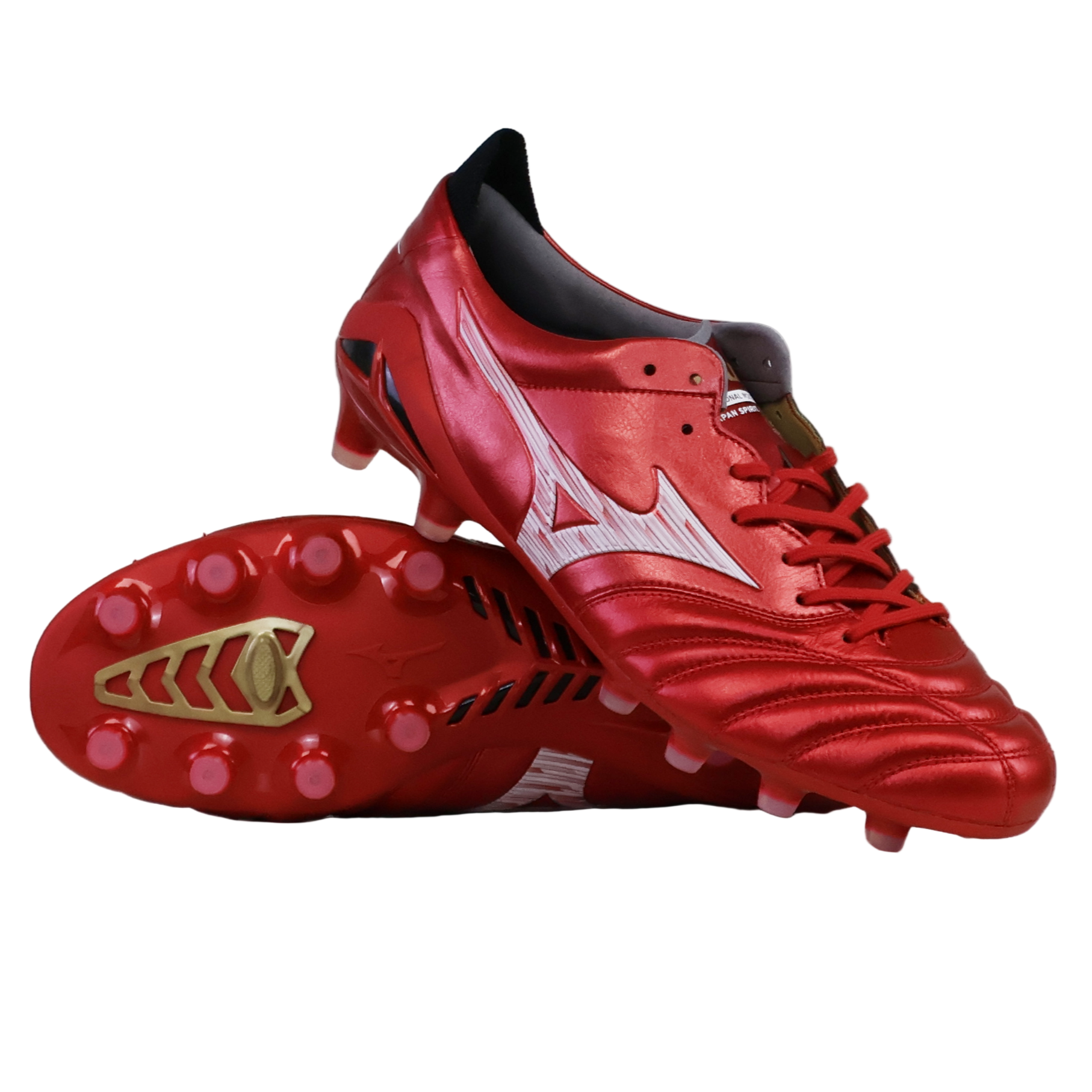 Image of Mizuno Morelia Neo IV FG Made in Japan - Morelia 40th Anniversary Red/White/Black