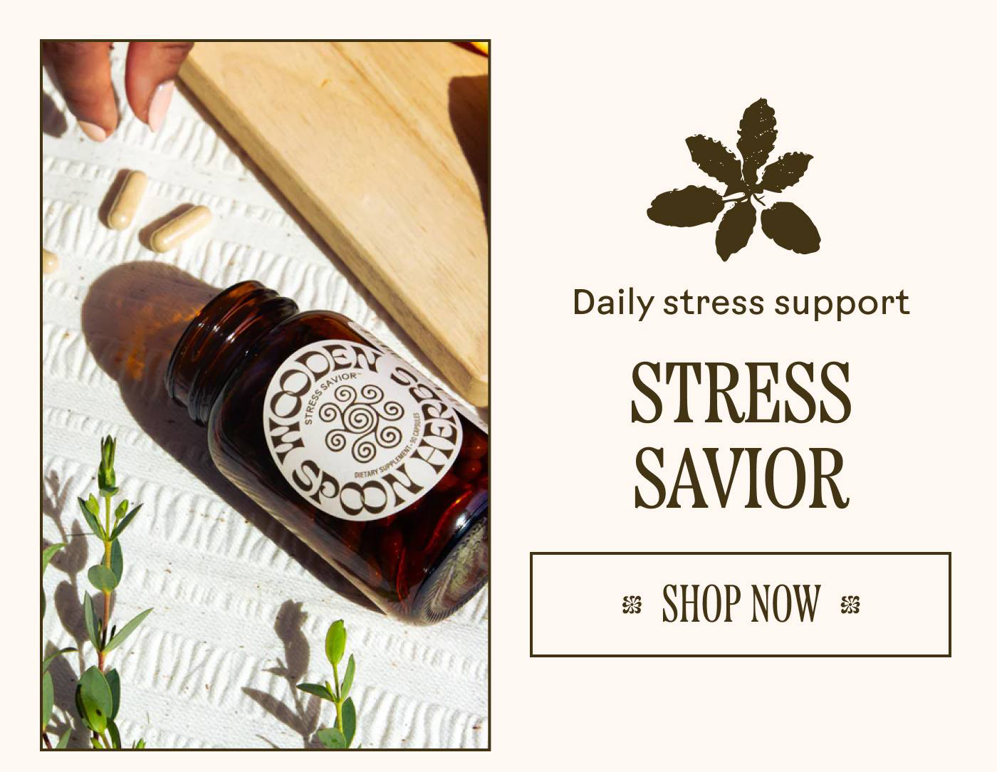 Daily stress support Stress Savior