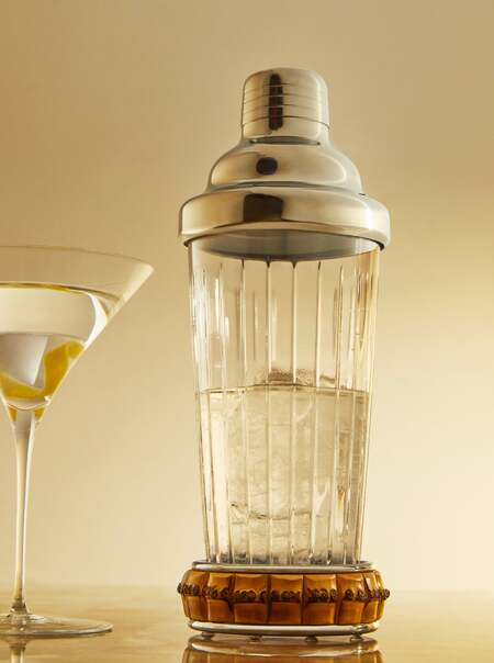 Bamboo Cocktail Shaker