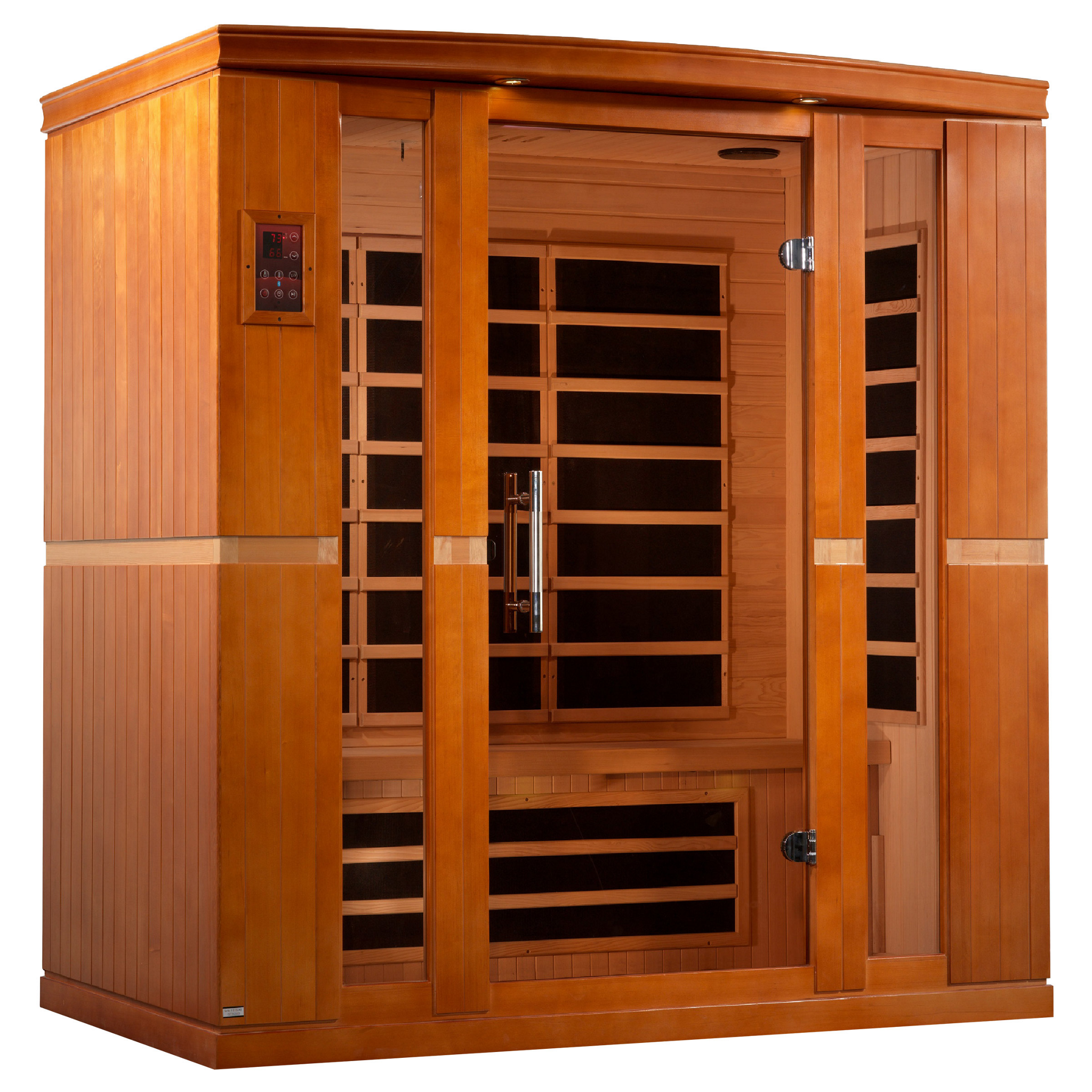 Dynamic Bellagio 3-person Low EMF FAR Infrared Sauna