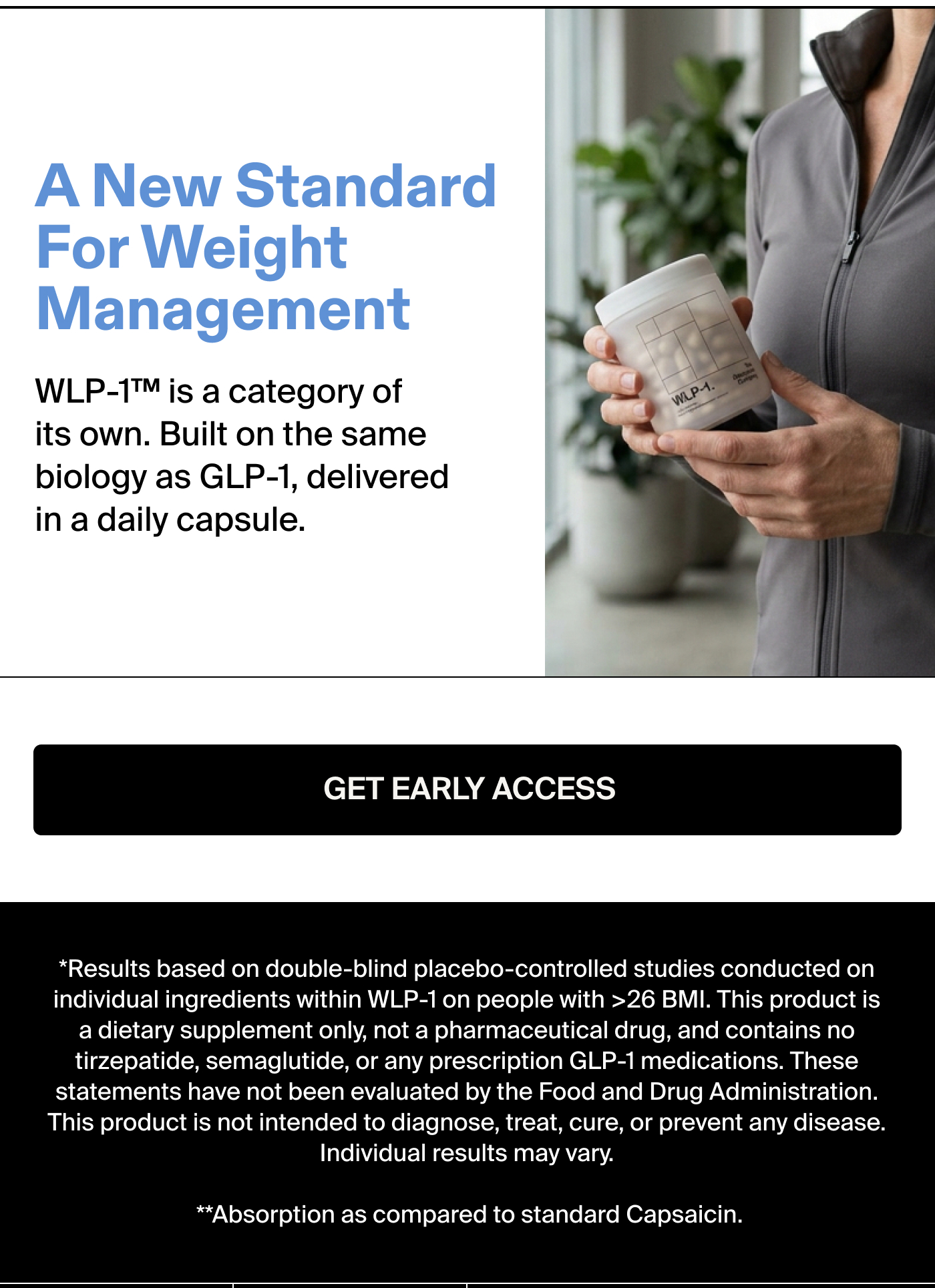 A New Standard For Weight Management