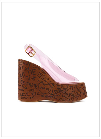 CHLOÉ Maxime Wedge Sandal