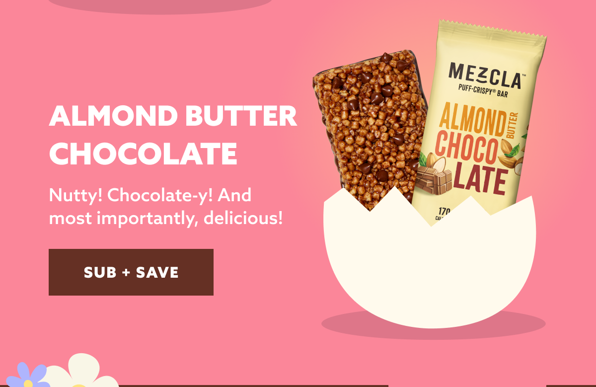 ALMOND BUTTER CHOCOLATE Nutty! Chocolate-y! And most importantly, delicious! [SUB + SAVE]